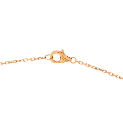 CARTIERトリニティネックレス トリコロールゴールド