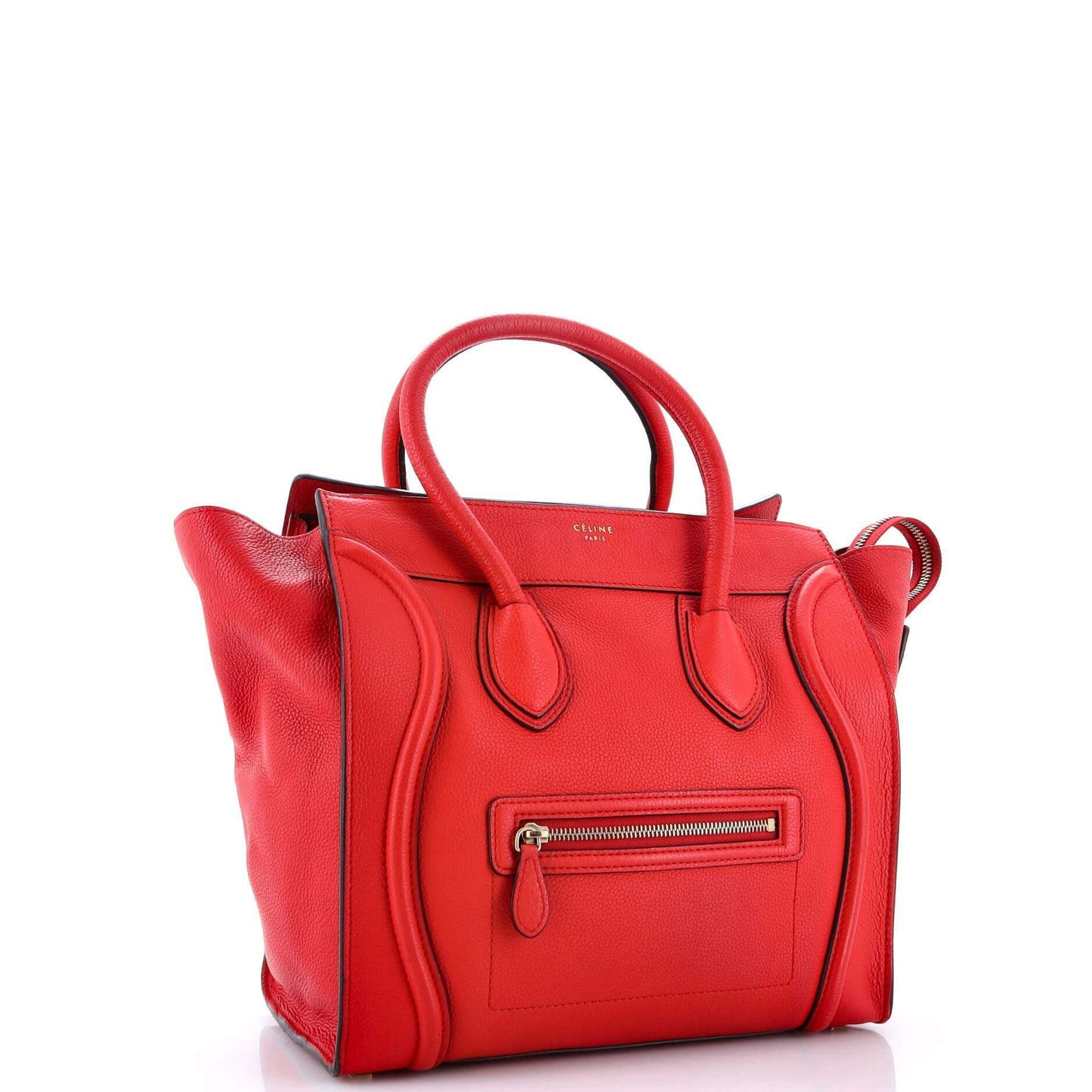 セリーヌ ラゲッジバッグ グレイニーレザー ミニ