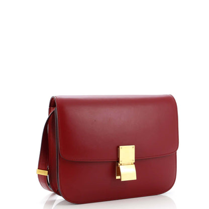 セリーヌ クラシック ボックスバッグ スムースレザー ミディアム