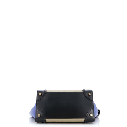 セリーヌ トリコロール ラゲッジバッグ レザー ミニ