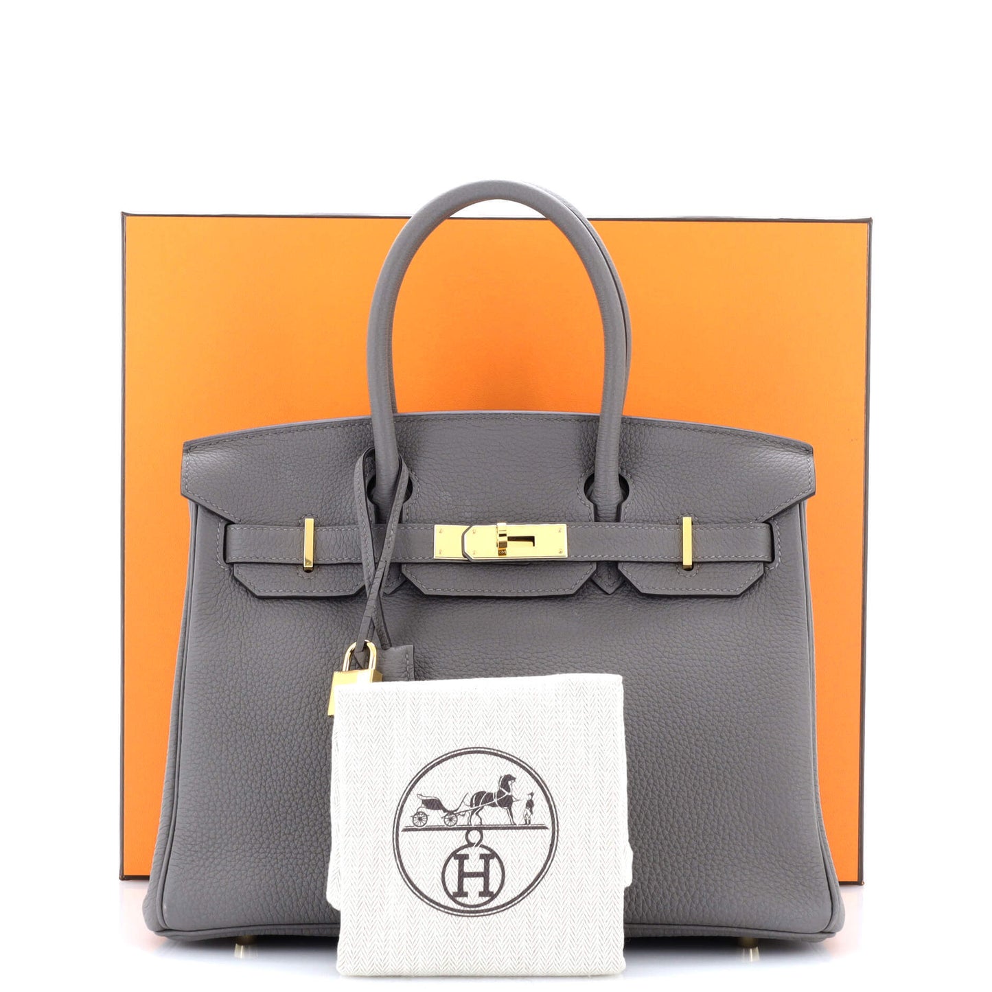 HERMESバーキン グレー トゴ 30