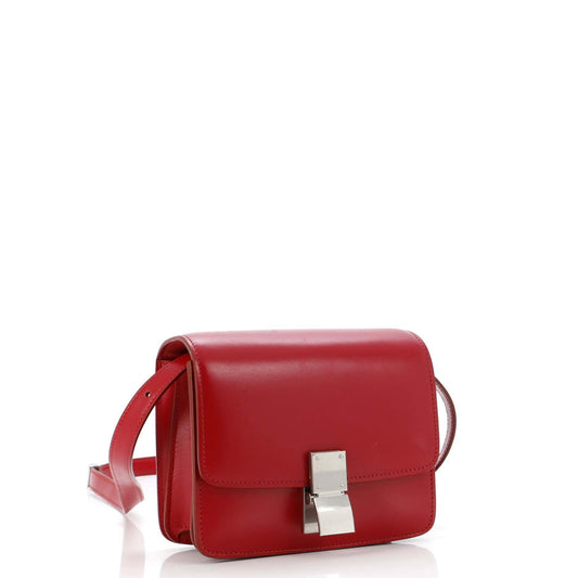 セリーヌ クラシック ボックスバッグ スムースレザー ティーン