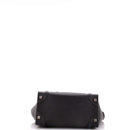 セリーヌ ラゲッジバッグ グレイニーレザー マイクロ