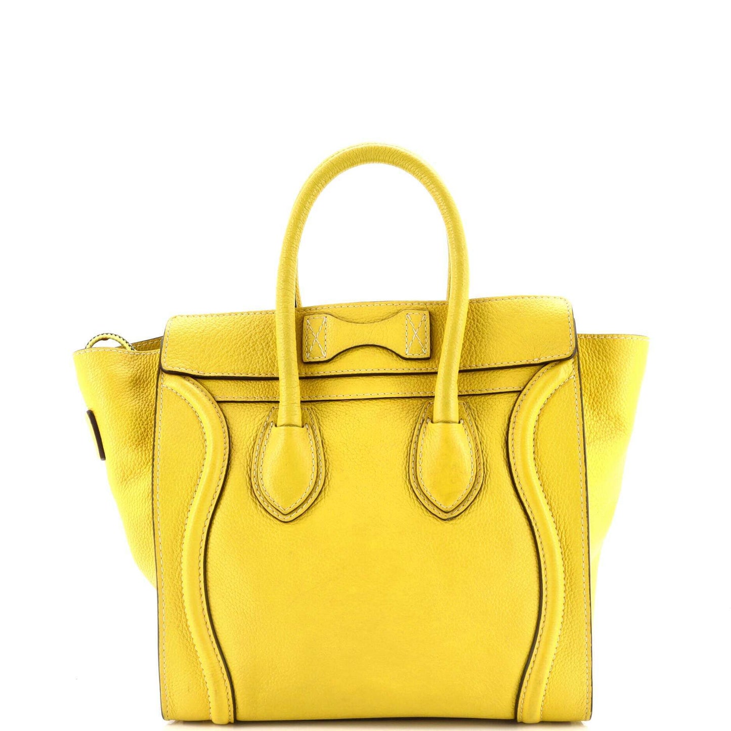 セリーヌ ラゲッジバッグ グレイニーレザー マイクロ