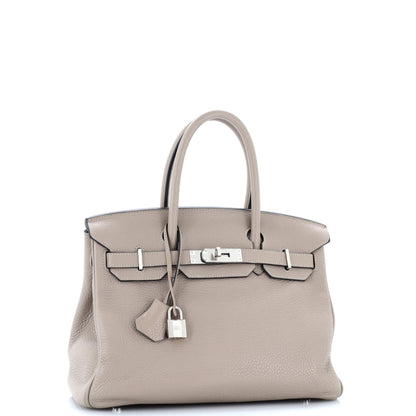 HERMESバーキン グレー クレマンス 30
