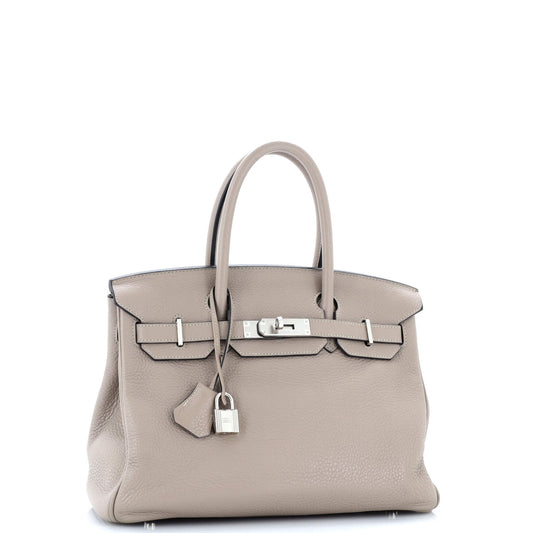 HERMESバーキン グレー クレマンス 30