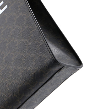 セリーヌ ヴェルティカル カバ トート トリオンフ コーティングキャンバス スモール