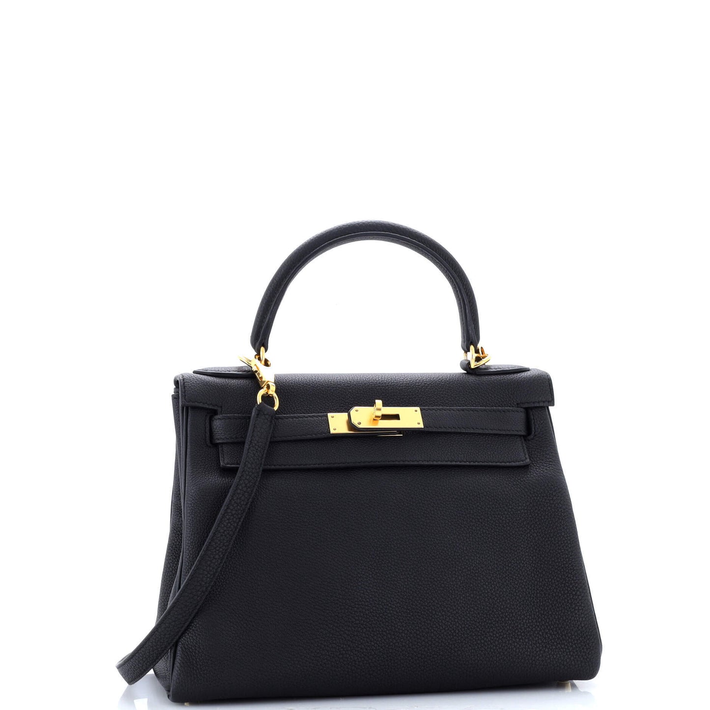 エルメス ケリー ブラック トゴ 28