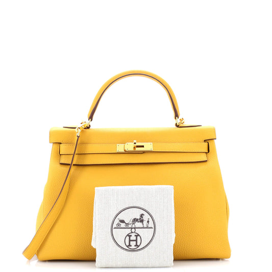 エルメス ケリー イエロー トゴ 32