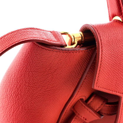 セリーヌ ベルトバッグ テクスチャードレザー マイクロ