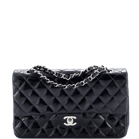 CHANELエナメル ショルダーバッグ