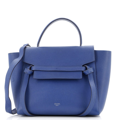 セリーヌ ベルトバッグ テクスチャードレザー ミディアム