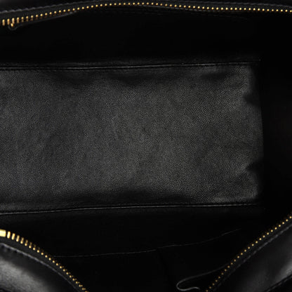 セリーヌ バイカラー ラゲッジバッグ レザー マイクロ