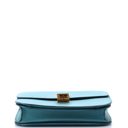 セリーヌ クラシック ボックスバッグ グレイニーレザー ミディアム