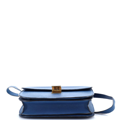 セリーヌ クラシック ボックスバッグ グレイニーレザー ミディアム