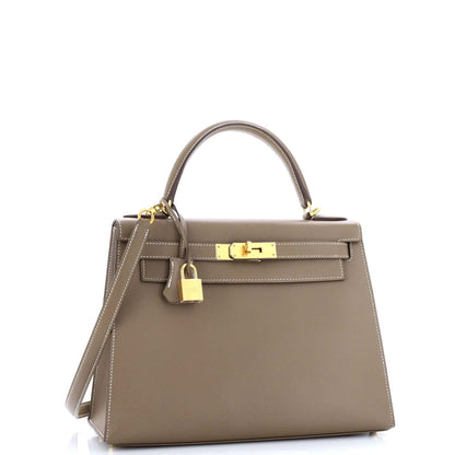 HERMESケリー グレーエプソン 28