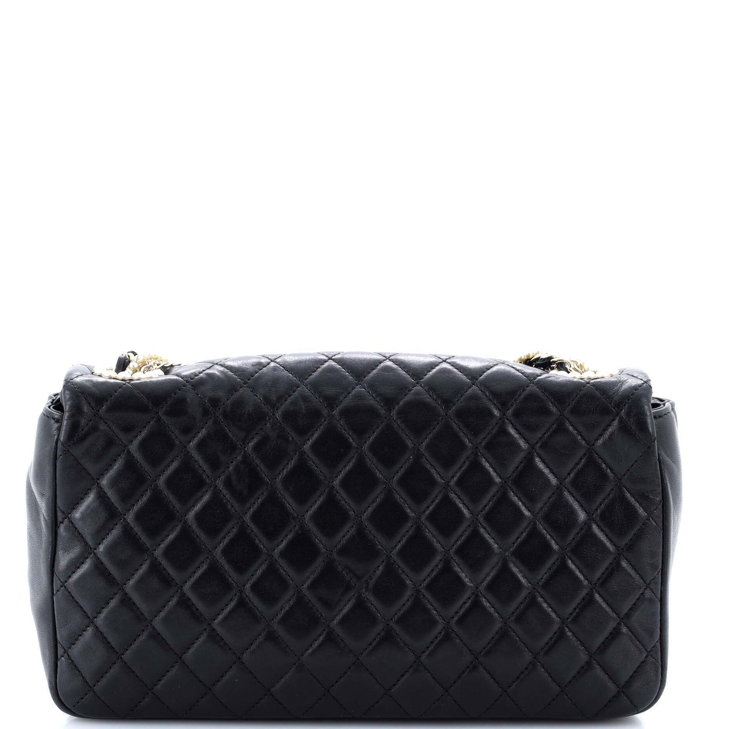 CHANEL パールチェーンフラップバッグ