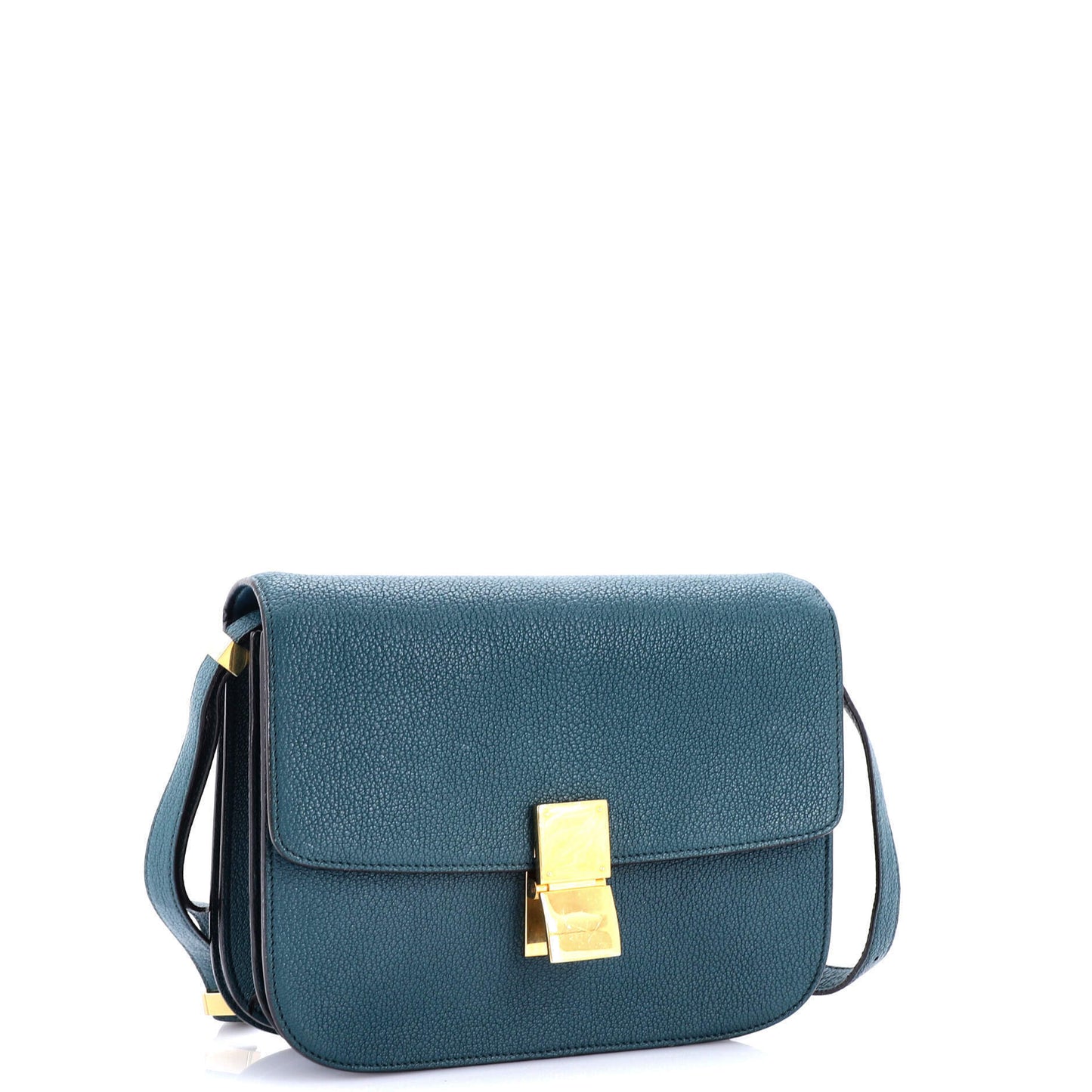 セリーヌ クラシック ボックスバッグ グレイニーレザー ミディアム