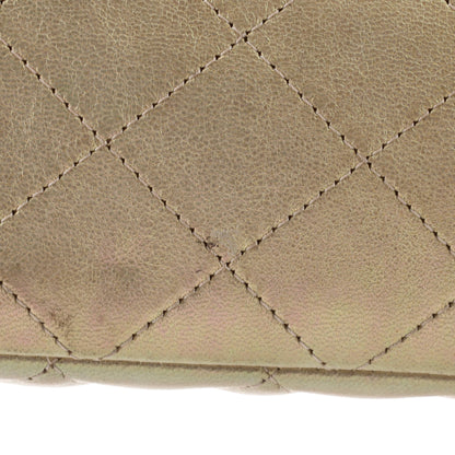 CHANEL イリディセントダブルフラップ