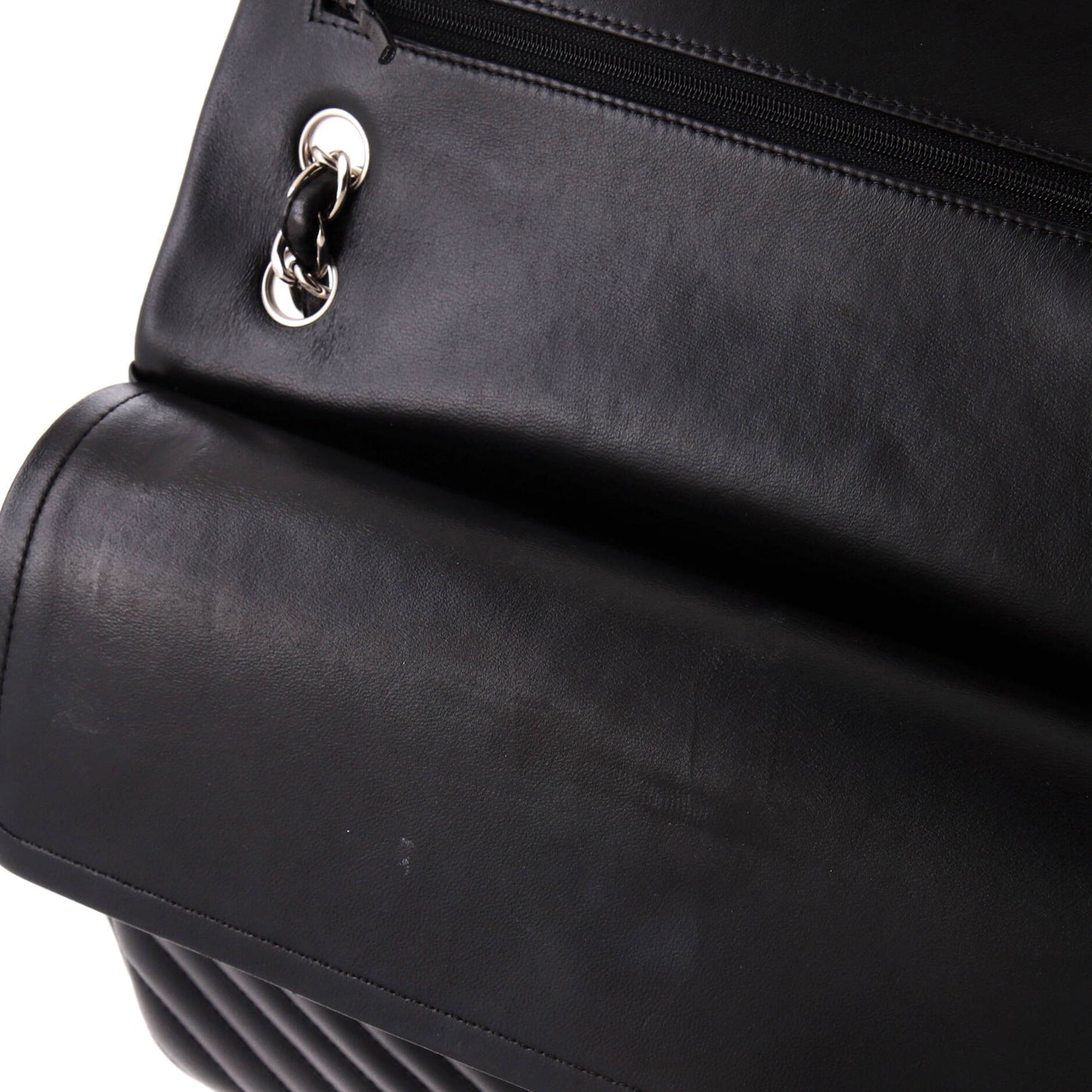 シャネル シェブロンショルダーバッグ