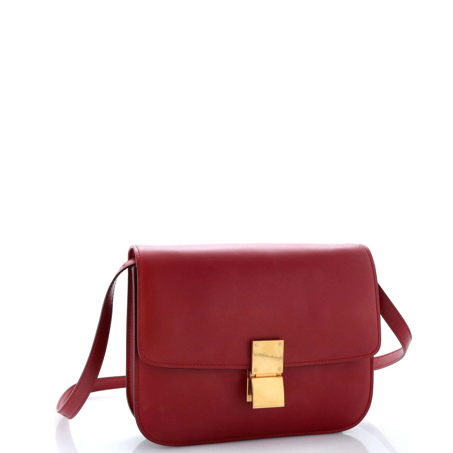 セリーヌ クラシック ボックスバッグ スムースレザー ミディアム