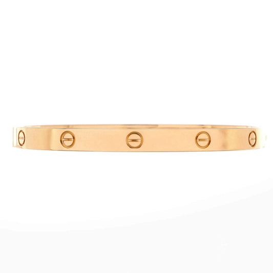 CARTIERラブブレスレット 18Kローズゴールド