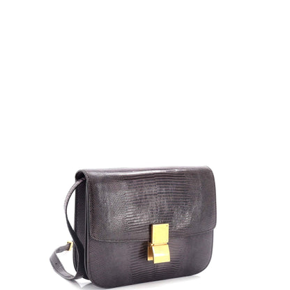 セリーヌ クラシック ボックスバッグ リザード ミディアム