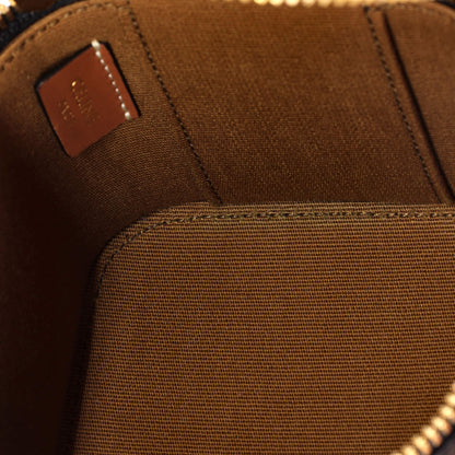 セリーヌ トップハンドル スクエア バニティケース トリオンフ コーティングキャンバス ミニ