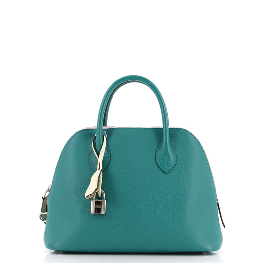 HERMESボリード 1923 バッグ トリコロール エプソン 25