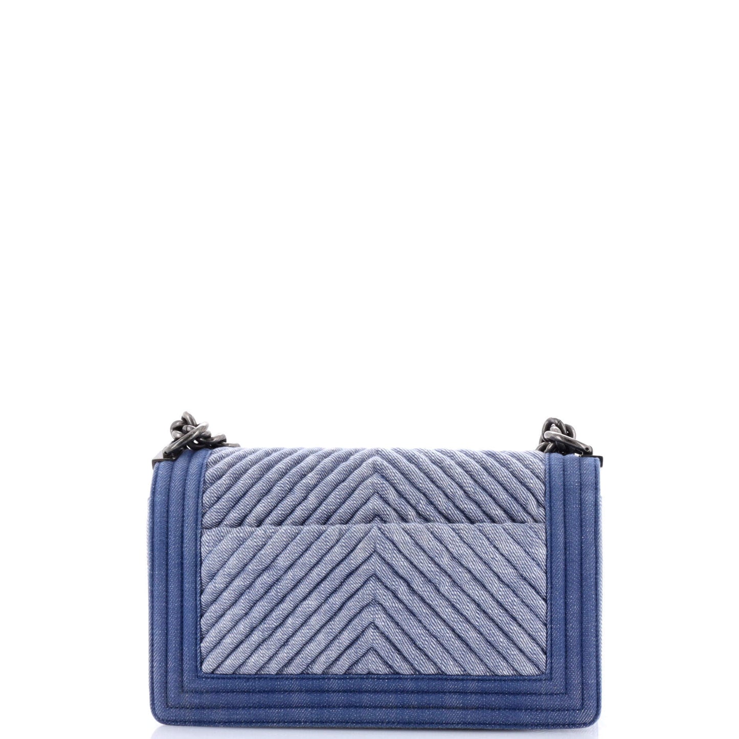 CHANELボーイ シェブロンデニム