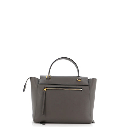 セリーヌ ベルトバッグ テクスチャードレザー マイクロ