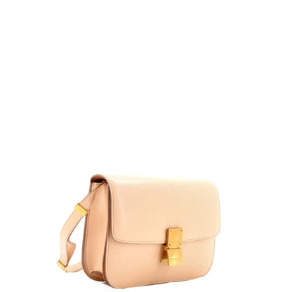 セリーヌ クラシック ボックスバッグ グレイニーレザー ミディアム