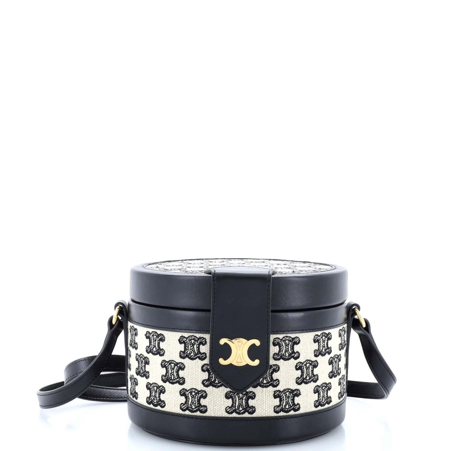 セリーヌ タンブール バッグ トリオンフ キャンバス ミディアム