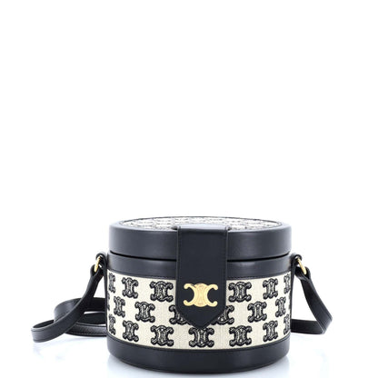 セリーヌ タンブール バッグ トリオンフ キャンバス ミディアム