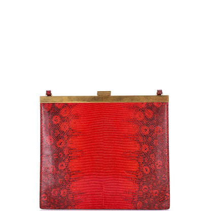 セリーヌ クラスプ クロスボディバッグ リザード ミニ