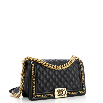 CHANELキャビアスキン ショルダーバッグ