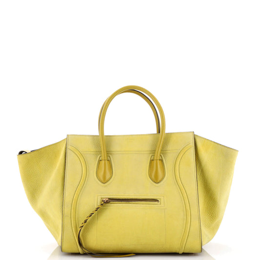 セリーヌ ファントム バッグ グレイニーレザー ミディアム