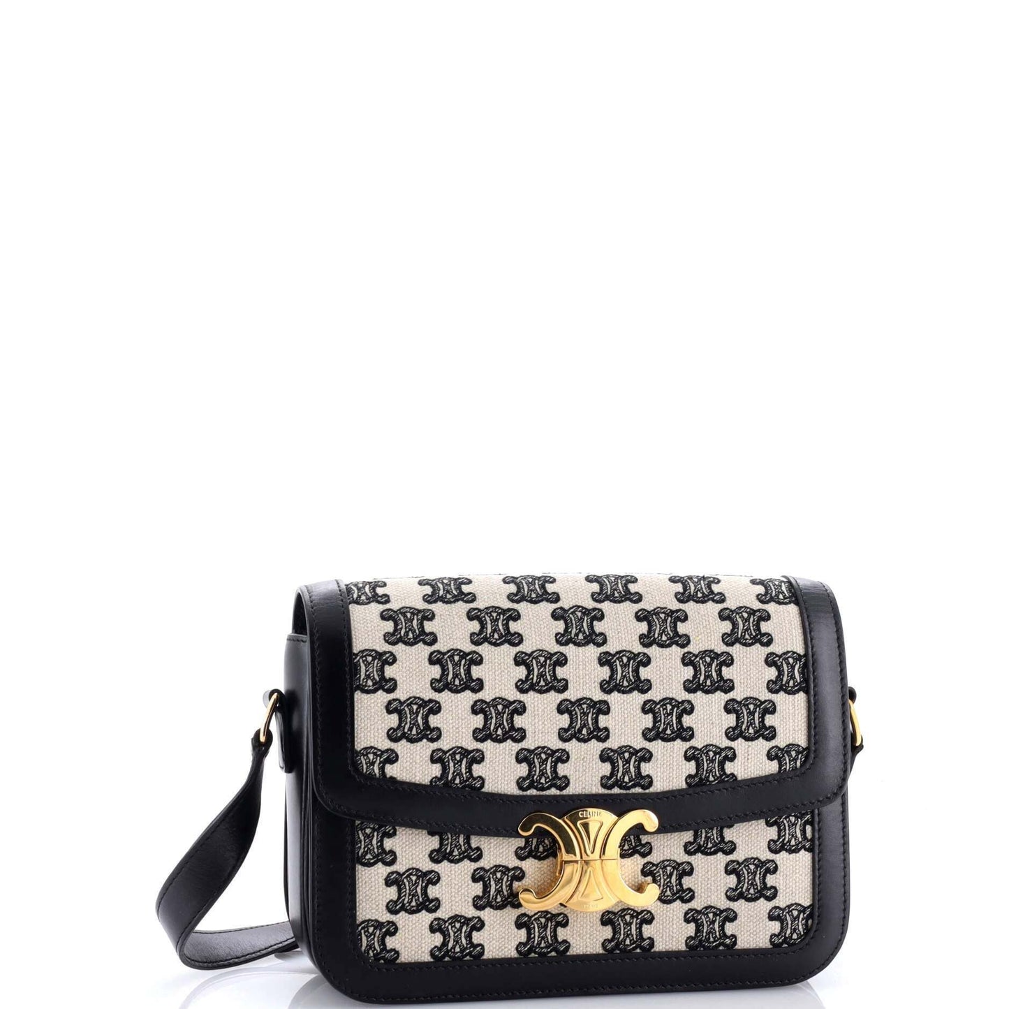 セリーヌ トリオンフ ショルダーバッグ トリオンフ キャンバス ミディアム