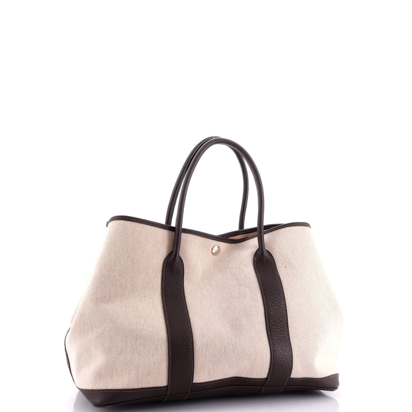 HERMESガーデンパーティートート トワル＆レザー 36