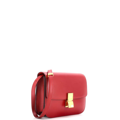 セリーヌ クラシック ボックスバッグ スムースレザー ミディアム