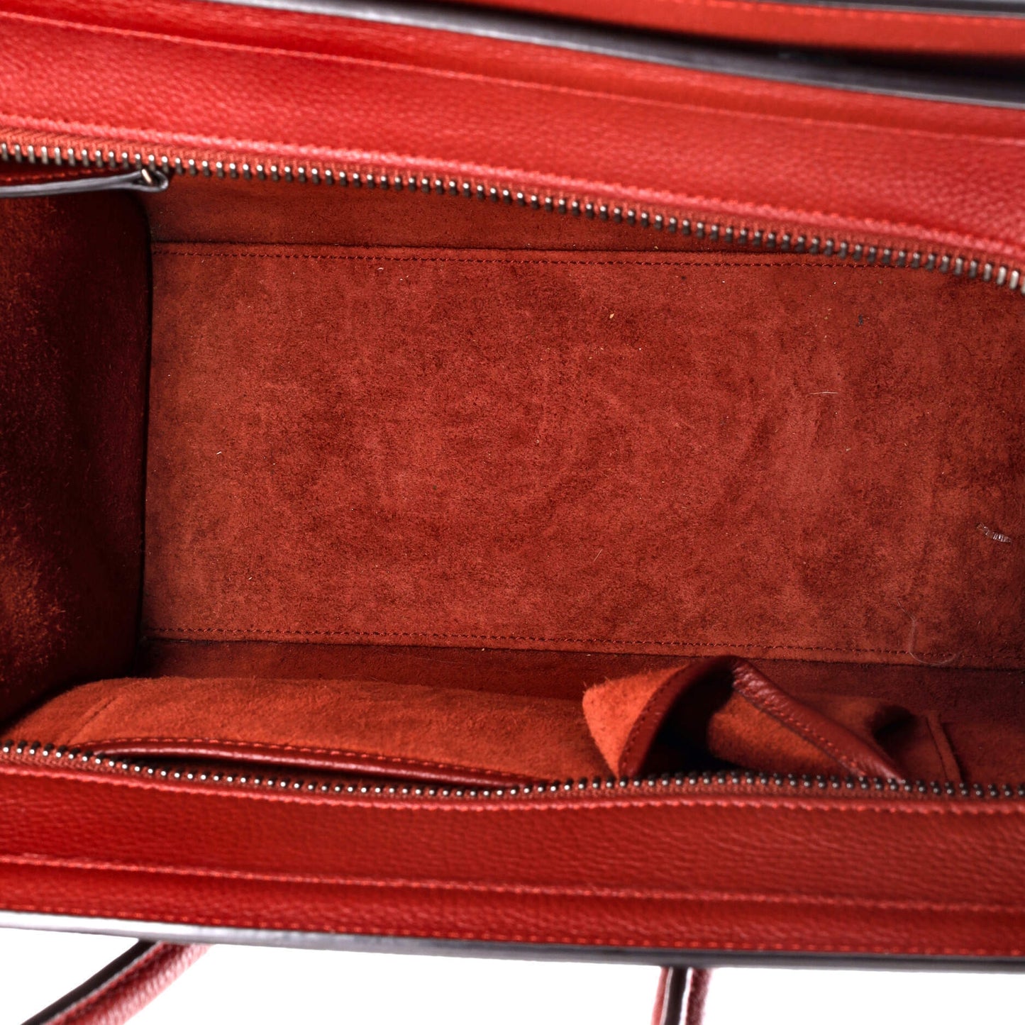 セリーヌ ラゲッジバッグ グレイニーレザー マイクロ