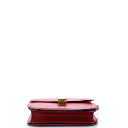 セリーヌ クラシック ボックスバッグ スムースレザー ミディアム