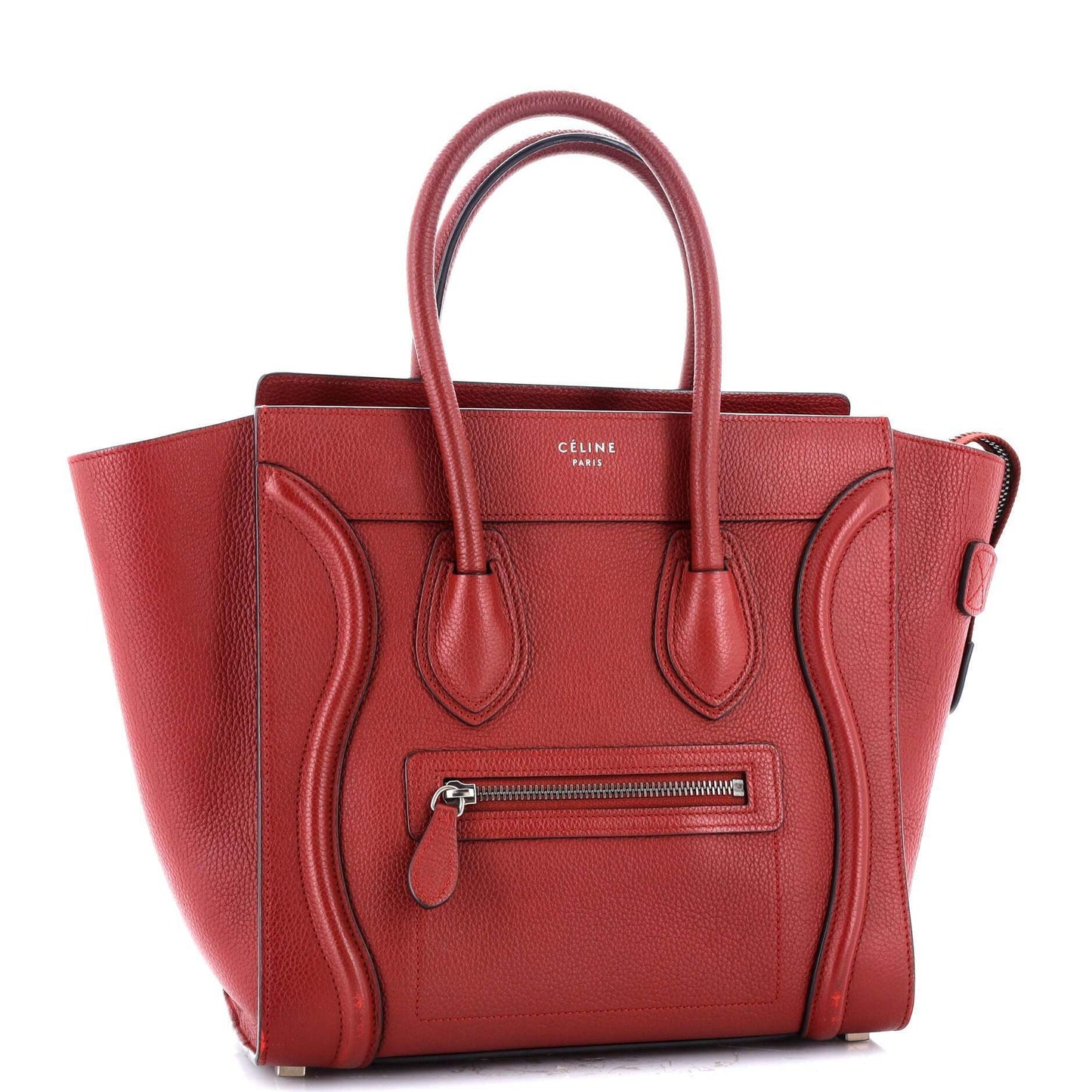 セリーヌ ラゲッジバッグ グレイニーレザー マイクロ