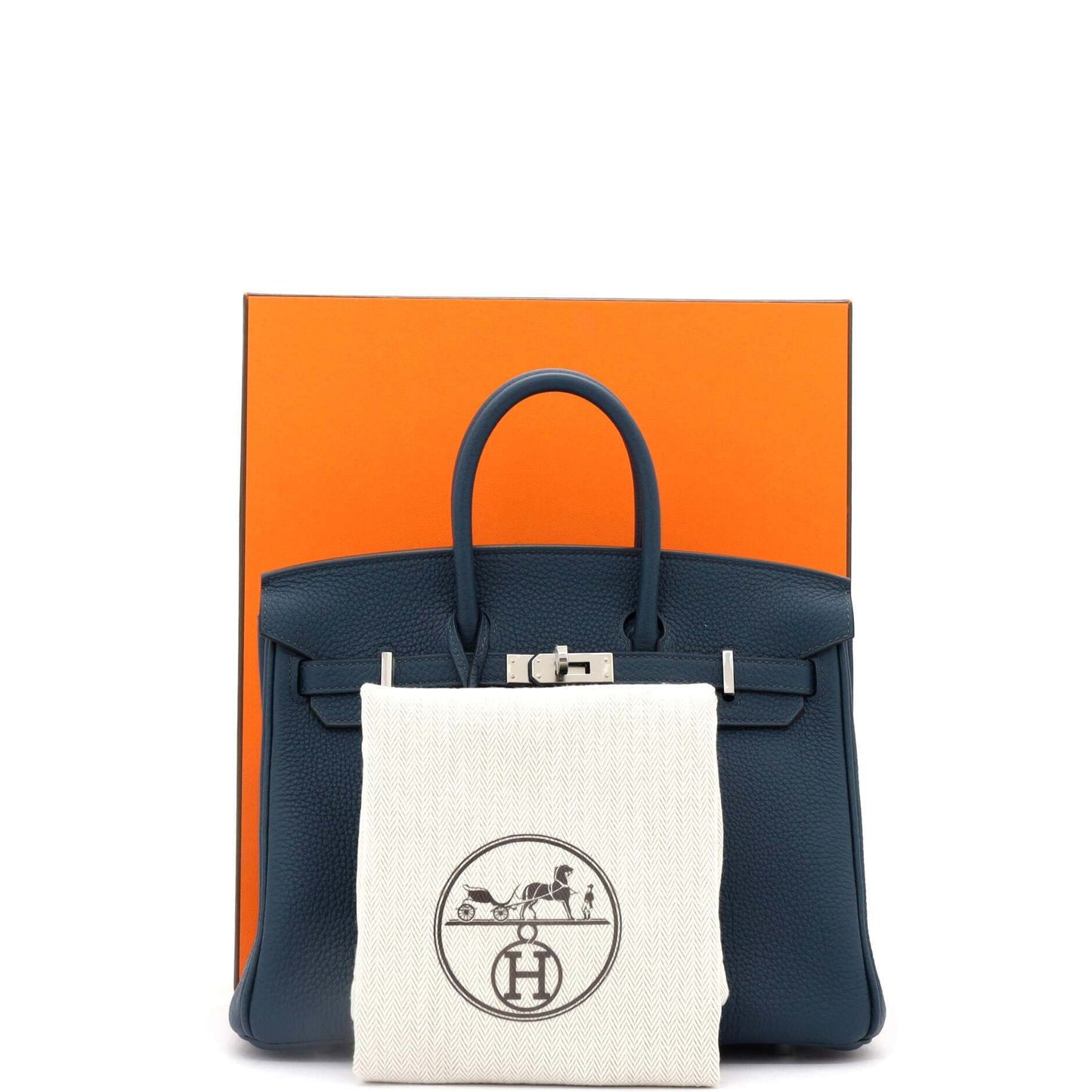 HERMESバーキン ブルートゴ 25 ブルードプリュス