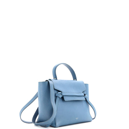 セリーヌ ベルトバッグ テクスチャードレザー マイクロ