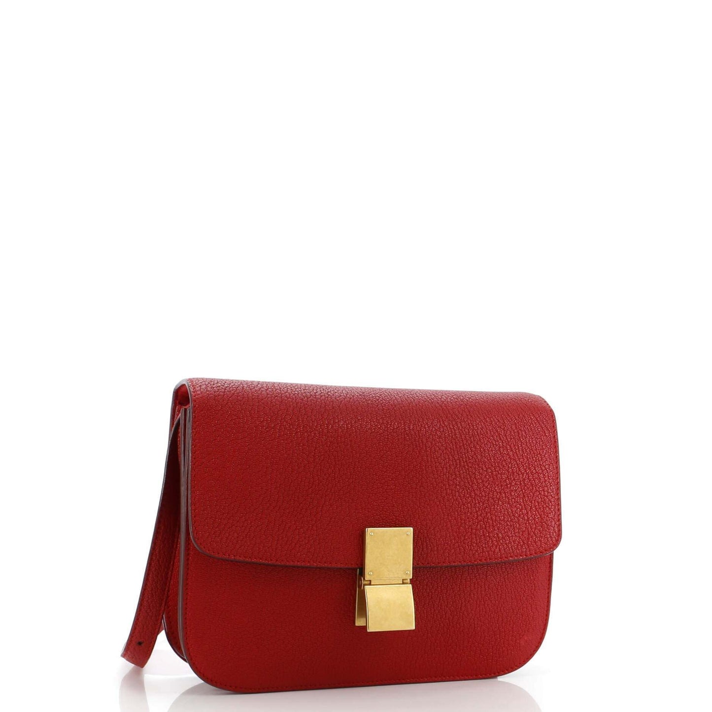 セリーヌ クラシック ボックスバッグ グレイニーレザー ミディアム