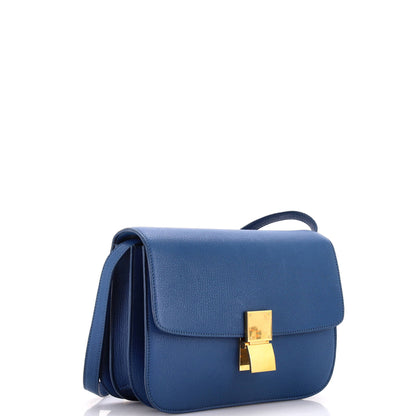 セリーヌ クラシック ボックスバッグ グレイニーレザー ミディアム