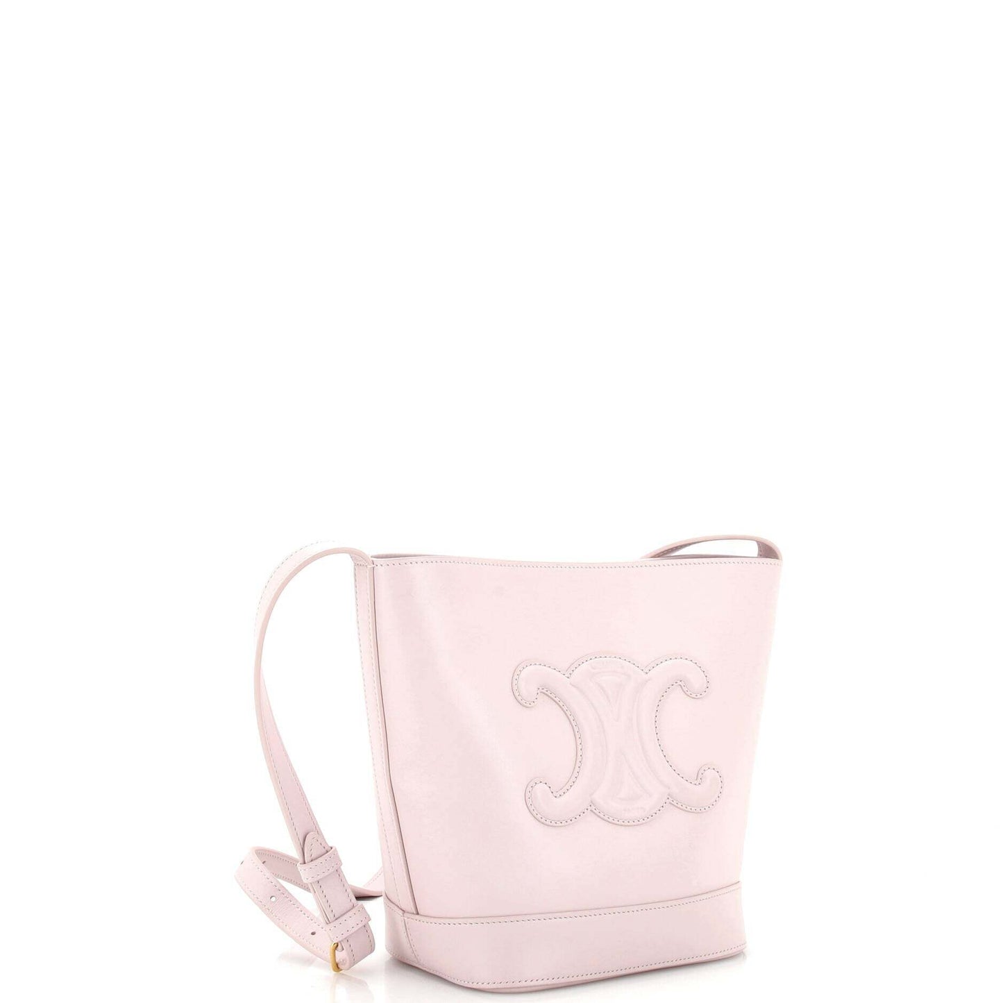 セリーヌ キュイール トリオンフ バケットバッグ レザー スモール