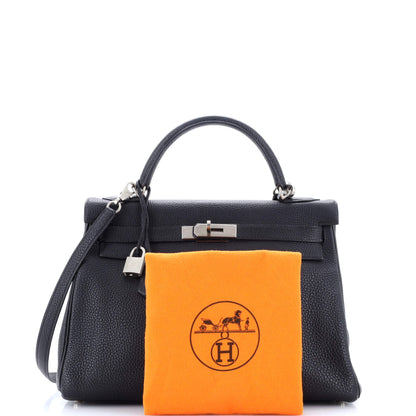 エルメス レアマット ケリー ブラック トゴ32