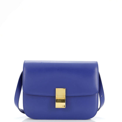 セリーヌ クラシック ボックスバッグ スムースレザー ミディアム